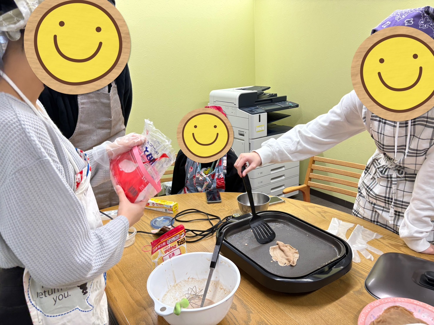 クレープ作り